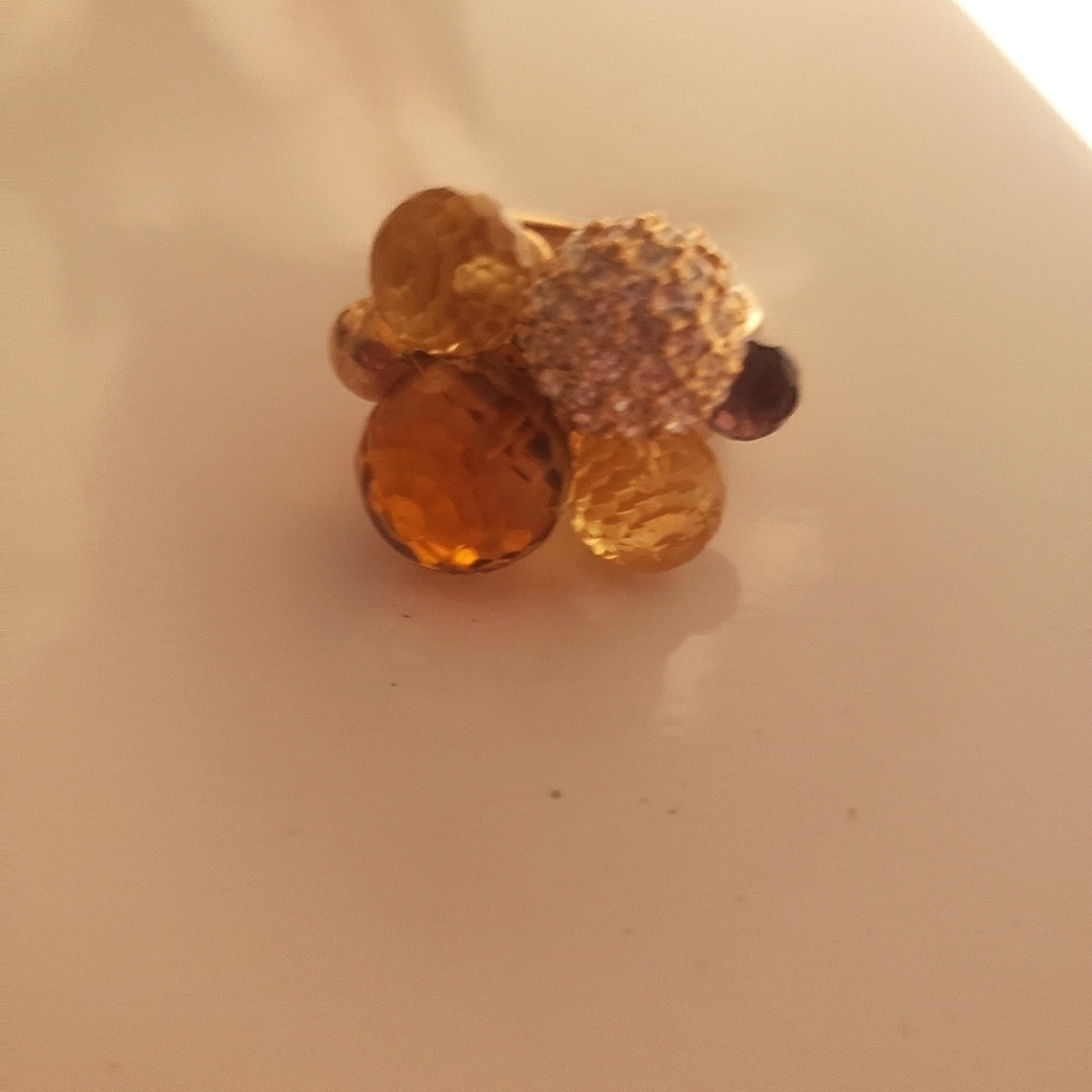🌟cluster cocktail ring 🌟